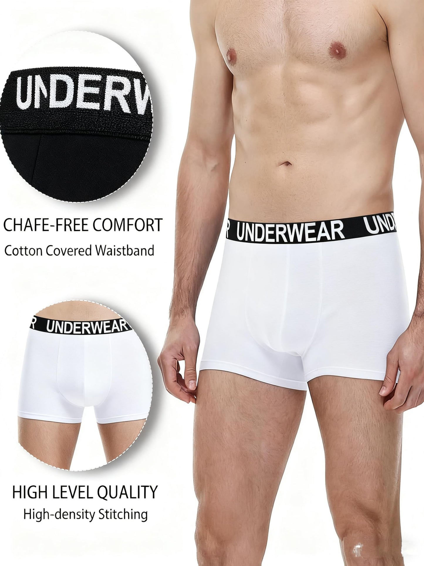 SKY-TOUCH 3 PACK Men’s Boxer Briefs, Soft Breathable Stretch Underwear, Moisture Control Comfortable Underpants for Everyday Wear,Men's underwear (Black/Gray/Light Grey)